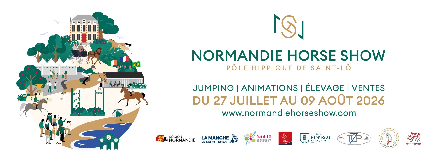 Banniere NORMANDIE HORSE SHOW